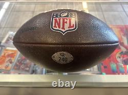 Travis Etienne Jr Autographed Game Used Ball vs. Bills