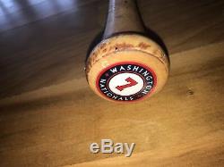 Trea Turner 2017 Nationals Game Used Baseball Bat. Signed with great use