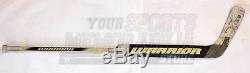 Tuukka Rask Boston Bruins Signed Autographed Game Used Warrior Goalie Stick