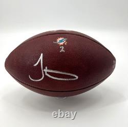 Tyreek Hill Miami Dolphins Signed Game Used Salute To Service Football Bas Coa