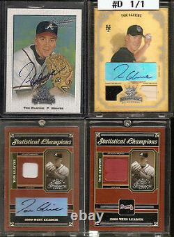 Ultimate Tom Glavine Hof Collection 1/1's, Autos, Game Used, Rc, Patch, Rare
