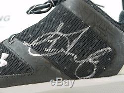 Under Armour Micro G Lite Gilbert Arenas 1/8/2011 Game Used Worn Signed sz 13