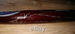 Victor Robles 2016 Game Used Bat Signed & Inscribed 2016 Game Used Onyx Cert
