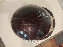 Virginia Tech Hokies Game Used ACC Helmet #25 Martin Scales signed by L. Thomas