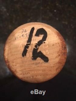 Wade Boggs Game Used/Worn/Uncracked/Signed Bat- Yankees/Red Sox