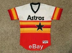 Wandy Rodriguez Houston Astros TBTC 1986 Game Used Rainbow Uniform Signed