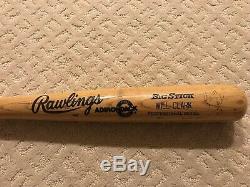 Will Clark San Francisco Giants 1988 Game Used/Issued Bat Autographed