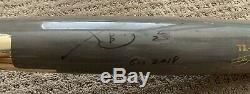 Xander Bogaerts GAME USED 2018 UNCRACKED BAT autograph SIGNED Red Sox