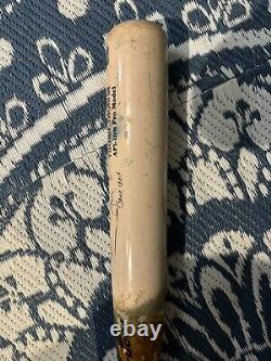 Yadier Molina St. Louis Cardinals 2015 Game Used Autographed Bat