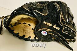 Yonder Alonso Signed Game Used Rookie Glove Auto PSA DNA COA