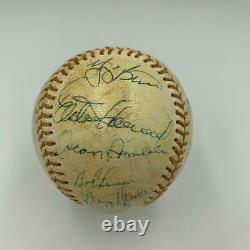1976 Yankees Équipe A Signé Jeu Utilisé Baseball Thurman Munson - Nolan Ryan Psa Adn