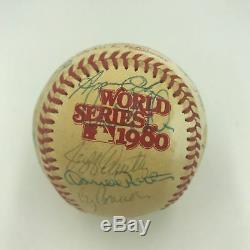1980 L'équipe De Kansas City Royals Signé World Series Baseball Jeu Utilisé Psa Adn Coa