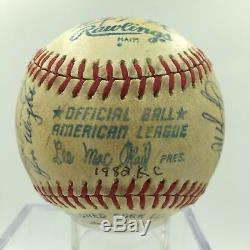 1982 L'équipe De Kansas City Royals Signé Jeu Autographié Utilisé Baseball George Brett