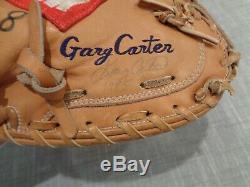 1985 Gary Carter New York Mets Game Utilisé Gant Signé