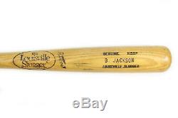 1986 Bo Jackson K. C. Royals Signés Jeu Occasion Rookie Bat Bat Plus Tôt Bo En Hobby