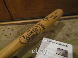 1990 Bo Jackson Signé Jeu Utilisé Louisville Slugger Baseball Bat Psa Certifié