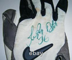 1990's Packers Leroy Butler Signé Jeu Gant D'occasion Jsa Coa Auto Autographié