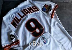 1994 San Francisco Giants Matt Williams Autographed Jersey Porter Utilisé Jeu