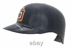 1998 Tony Gwynn Jeu Utilisé Et Signé San Diego Padres Batting Helmet Used For Care
