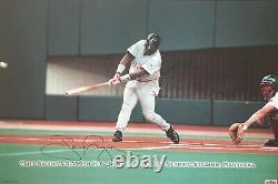 1999 Expos Olympic Stadium Game Used Visiting Clubhouse Tony Gwynn Affiche Signée