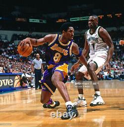 1999 Kobe Bryant L. A. Lakers Signé Jeu Utilisé Chaussures Rares Adidas Pe Psa Loa