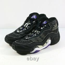 1999 Kobe Bryant L. A. Lakers Signé Jeu Utilisé Chaussures Rares Adidas Pe Psa Loa