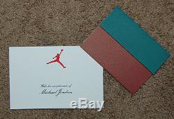 1/1 Historic Michael Jordan Team Fbi Game Utilisé Chaussures Dédicacées! Coa Uda Complet