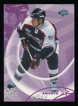 2000 Tony Amonte NHL All-star Game Jersey LNH Anciens Et D'occasion Coa Worn Blackhawks