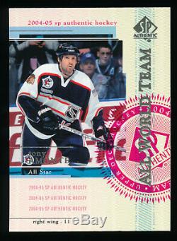 2000 Tony Amonte NHL All-star Game Jersey LNH Anciens Et D'occasion Coa Worn Blackhawks