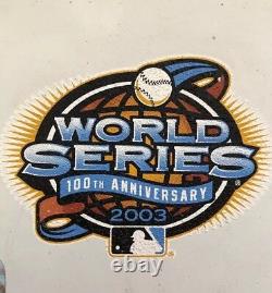 2003 World Series Jeu Utilisé Pitching Caoutchouc Autographié Par Andre Dawson Mlb Auth