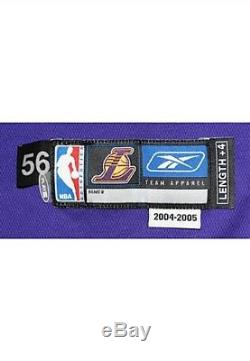 2004-05 Maillot Kobe Bryant Lakers Utilisé Et Autographié (jsa Nba Hologram)