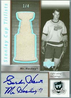2009-10 The Cup Sidney Crosby Stanley Cup Titlists Jeu Utilisé Jersey Auto 1/1