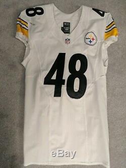 2015 Bud Dupree Utilisé Usé Recrue Pittsburgh Steelers Rookie Autographié