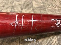 2019 Fernando Tatis Jr Jeu Utilisé D'occasion Victus Bat San Diego Padres Autographié