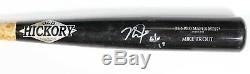 2019 Jeu D'occasion Unique Signé Mike Trout Baseball Bat Anderson Authentics