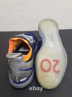 Aleksej Pokusevski a signé et porté des chaussures Nike taille 15 hommes avec JSA Coa utilisé.