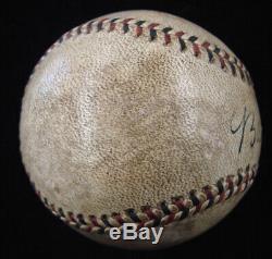 Années 1920: Babe Ruth & Lou Gehrig A Signé Le Jeu De Baseball Utilisé Ball Psa / Dna Cert