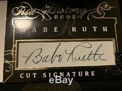 Babe Ruth 1/1 Jeu Autographiée De Bat Barrel Automatique Signée Yankee Masterpiece