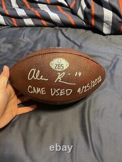 Ballon de football signé utilisé lors du match des Indianapolis Colts le 25/09/2022