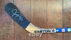 Bâton de hockey signé autographié Jeremy Roenick des Blackhawks - Beckett Coa