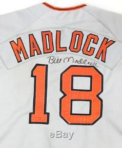 Bill Madlock 1977 Signé San Francisco Giants Jeu Utilisé Worn Maillot Route Loa