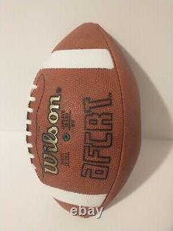 Bobby Bowden a signé un ballon de football FSU utilisé lors du jeu Wilson 1001 Florida State Seminoles.