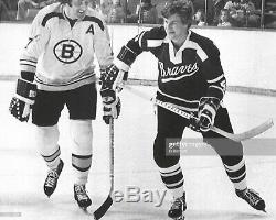 Bobby Orr 1970 Signe Worn Joueur Bruins / Braves Jeu Gants De Hockey Used Psa