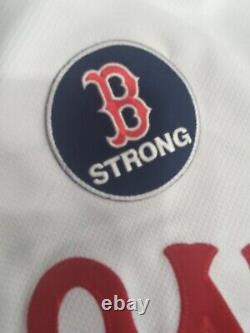 Boston Red Sox Patriots Day Taille 44 Autographié Et Authentifié Nike #90 Madden