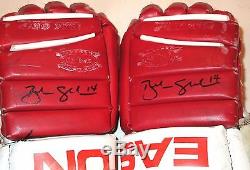 Brendan Shanahan Signé Jeu Gants Usagés Usés (1997-1998) Detroit Red Wings