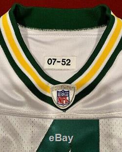 Brett Favre Jeu Utilisé Worn Signé Packers NFL Football Jersey Gf Loa Hof Sb XXXI