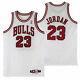 Bulls Michael Jordan Authentic Signé 1997-1998 Jeu Utilisé Blanc Nike Uniforme Bas