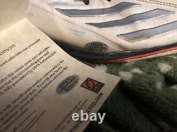 'CHAD PINDER a signé les CLEATS de jeu utilisés Onyx Authenticated Auto Autograph Shoes'