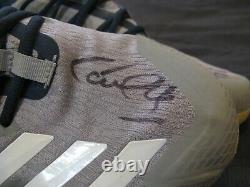 Carlos Correa Jeu Usagé Écrit Autographié Signé Adidas Cleats Personnalisés Coa