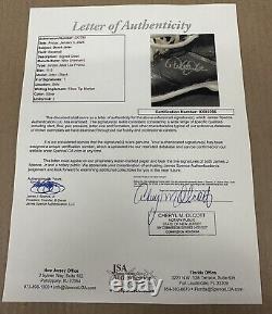 Chaussure de baseball utilisée en jeu signée par Derek Jeter, magnifique et certifiée JSA